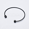 Eco-Friendly 316 Surgical Stainless Steel Cuff Bangle Making STAS-J038-25B-1