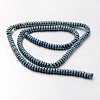 Electroplate Non-magnetic Synthetic Hematite Bead Strands G-F300-48A-F07-2