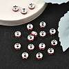 Brass Grade A Rhinestone Spacer Beads RB-A014-Z8mm-21S-2