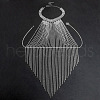 Alloy Full Crystal Rhinestone Tassel Necklace Jewelry Sexy Body Chains WGE5461-02-1