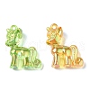 Electroplate Transparent UV Plating Acrylic Pendants OACR-I014-29-2