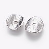 Tibetan Style Wavy Spacer Beads X-TIBEP-A11067-P-FF-2