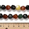 Dyed Natural Agate Beads Strands G-G203-08D-4