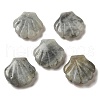 Natural Labradorite Carved Healing Shell Figurines G-K353-03G-1