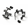 Star Wrap Stud Earrings EJEW-G293-01EB-2