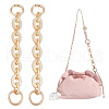 Unicraftale 2Pcs Alloy with Acrylic Oval Link Purse Strap Extenders FIND-UN0003-17-1
