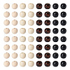 Craftdady Natural Wood Beads WOOD-CD0001-02-2