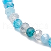 5Pcs 5 Styles Ocean Series Alloy Charm Bracelets BJEW-JB11726-5
