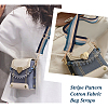 Stripe Pattern Cotton Fabric Bag Straps FIND-WH0001-56A-6