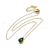 304 Stainless Steel Necklaces NJEW-R022-01G-05-4
