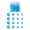 Electroplate Glass Beads Strands EGLA-TA0001-03E-9