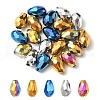 Electroplate Glass Beads Strands EGLA-YW0001-56-1