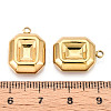 304 Stainless Steel Pendant Cabochon Settings STAS-T065-85G-3