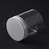 Transparent Plastic Jewelry Jar CON-TAC0007-02-2