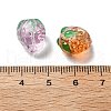 Handmade Lampwork Enamel Beads Strawberry LAMP-V001-05-4