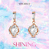 SHEGRACE Brass Stud Earrings JE804A-3