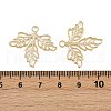 Brass Pendants KK-P310-11G-3