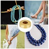 GOMAKERER 300Pcs 6 Colors Tibetan Style Alloy Spacer Beads TIBEB-GO0001-02-7