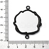 Double-faced Glass Mirror Connector Charms FIND-Z073-01EB-01-3