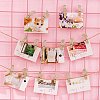 100Pcs Christmas Unfinished Wooden Ornaments WOCR-CJ0001-02-7