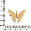 304 Stainless Steel Enamel Pendants STAS-E547-03G-3