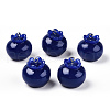 Opaque Resin Fruit Pendants RESI-T044-01-1-1