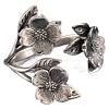 Flower Zinc Alloy Cuff Rings for Women FS-WGFAA0D-01-3