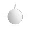 Tarnish Resistant 304 Stainless Steel Pendants STAS-S105-T638-1-20-1