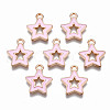 Alloy Enamel Pendants ENAM-S121-027B-1