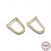 925 Sterling Silver Pendant Bails STER-L057-080B-G-3