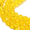Transparent Glass Beads Strands GLAA-F029-3mm-22-3
