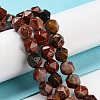 Natural Red Jasper Beads Strands G-C085-A04-01-2