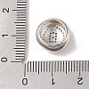 Rack Plating Brass & Cubic Zirconia Pendants KK-Z047-07P-B-RS-3