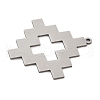 304 Stainless Steel Pendants STAS-S174-24P-2