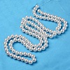 ABS Plastic Imitation Pearl Round Beads MACR-S789-6mm-04-3