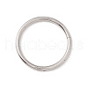 Non-Tarnish 304 Stainless Steel Twister Clasps STAS-C054-03P-1