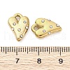 304 Stainless Steel Charms STAS-V003-05G-07-3