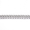 Tarnish Resistant 304 Stainless Steel Chain CHS-G017-11P-0.6mm-1