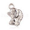 Angel/Cupid/Cherub CCB Plastic Pendants CCB-J028-23P-1