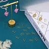 20Pcs Brass Earring Hooks ZIRC-SZ0005-18-5