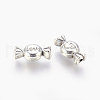 Tibetan Style Alloy Beads TIBEB-R035-AS-LF-2