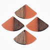 Resin & Wood Pendants RESI-S358-86B-04-1