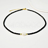 Mother's Day Jewellery Natural Freshwater Pearl & Glass Beaded Necklaces for Women AC5368-9-1