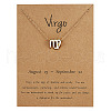 Alloy Constellation Pendant Necklaces WG6F1B2-08-1