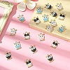 20Pcs 4 Colors Alloy Enamel Pendants FIND-YW0005-33-5