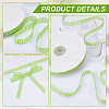 Tartan Pattern Nylon Ribbon for Garment Accessories OCOR-WH0097-55A-5