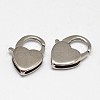 304 Stainless Steel Lobster Claw Clasps STAS-D069-01-1