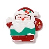 Christmas Theme Opaque Resin Cabochons RESI-F053-A01-1
