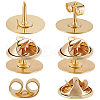Beebeecraft 15 Sets Blank Brooches Accessories KK-BBC0015-73-1
