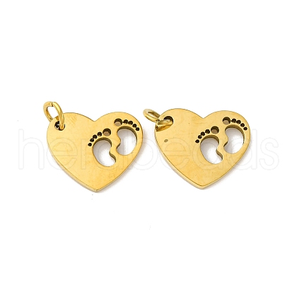 304 Stainless Steel Charms STAS-A117-02A-G-1